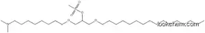 Molecular Structure of 89449-29-6 (2-Propanol, 1-[[8-(dimethylamino)octyl]oxy]-3-(hexadecyloxy)-,methanesulfonate (ester))